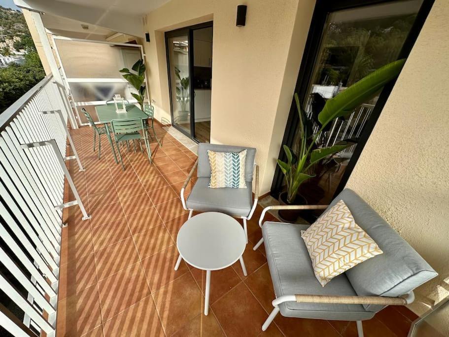 Moderno Y Acogedor Apartamento Con Terraza “ Llebeig” Сольєр Екстер'єр фото